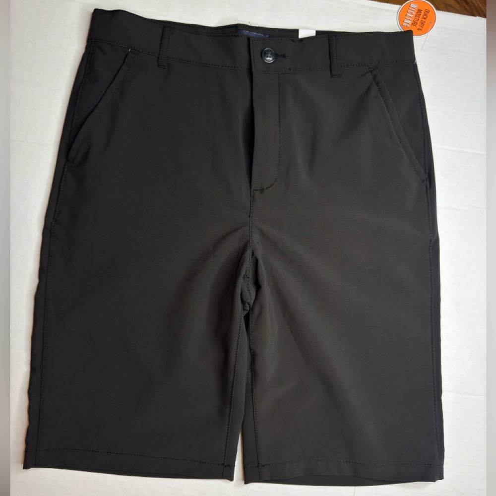 NWT $27 Children’s Place size 16 Quick Dry Dark Brown Shorts w/adjustable waist
